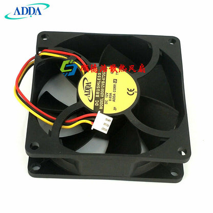 new ADDA 8025 12V 0.65A AD0812VB-A72GP double ball high air volume cooling fan