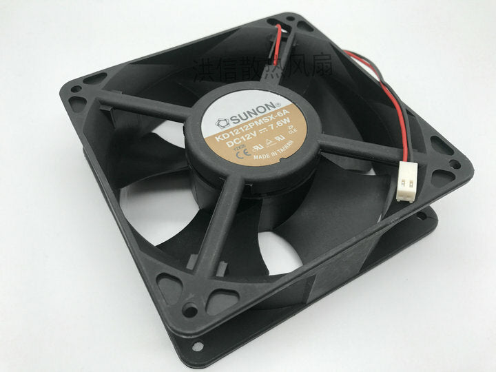 1pcs SUNON KD1212PMSX-6A 12038 DC12V 7.6W 120*38MM Fan 2pin