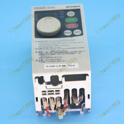 Mitsubishi Inverter FR-S520E-0.2K-NMR Used – Good Condition - MITSUBISHI