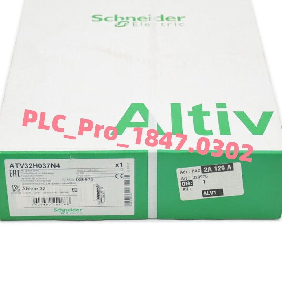 new 1pc Schneider Frequency Converter ATV32H037N4 One Year