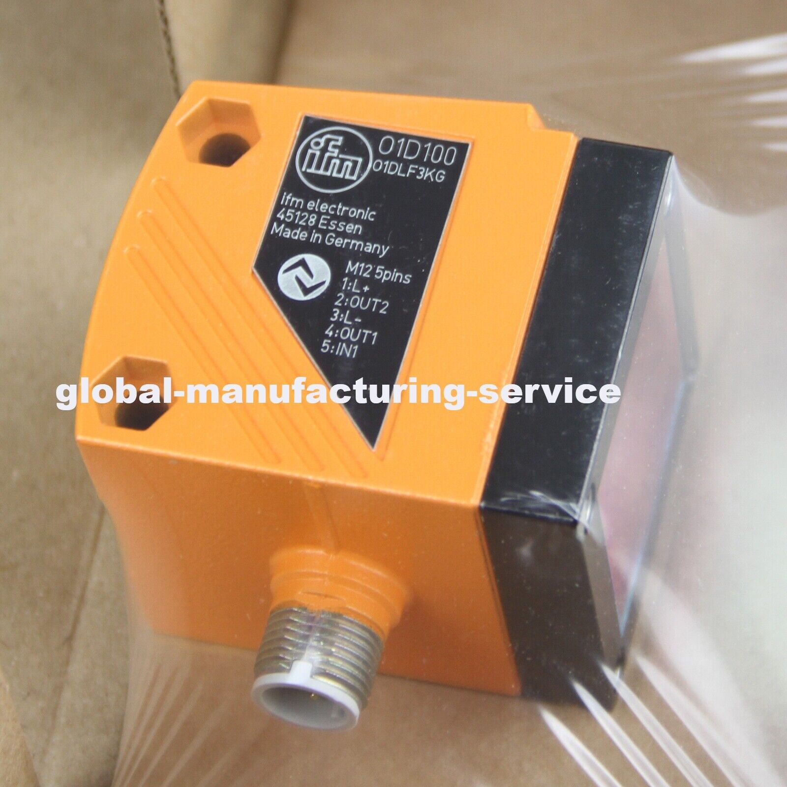new IFM O1D100 O1DLF3KG Photoelectric Distance Sensor - IFM