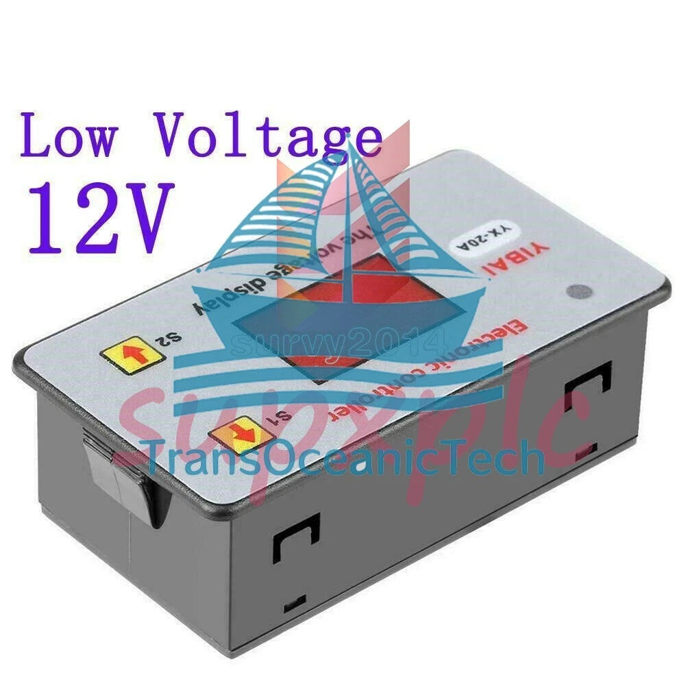 12V Battery Adjustable Low Voltage Cut off Switch Protection Control Module