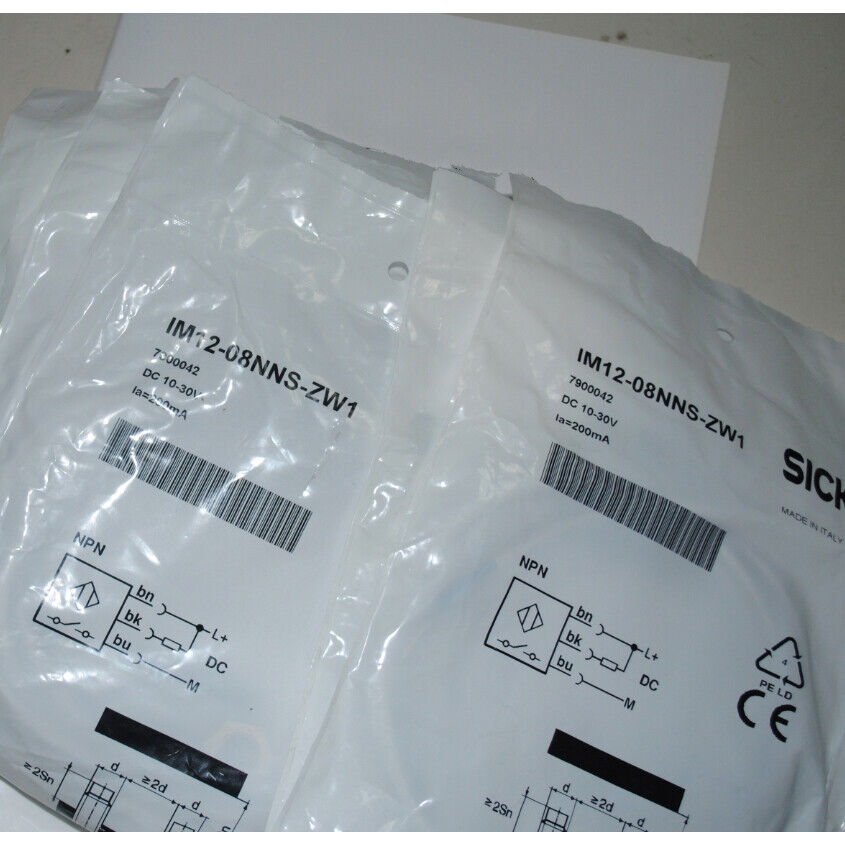new one sick proximity switch sensor im12-08nns-zw1 - ONE SICK
