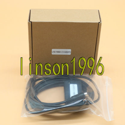 OMRON RS232 Programming Cable - R7D-BP R88A-CCG002P2 - RS232 Interface, compatible with R7D-BP and other OMRON devices - OMRON