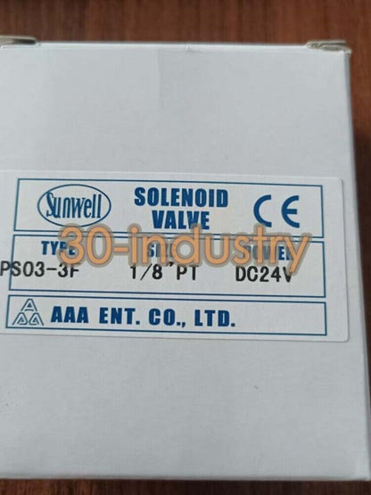 PS03-3F Solenoid Valve with 108-030-0264 Coil - 1 Piece - PLC INDUSTRY PRODUCT
