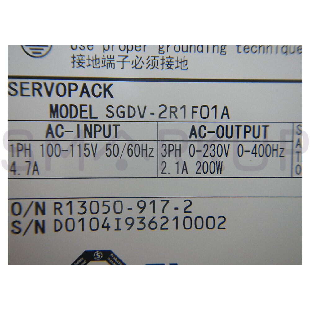 new  YASKAWA SGDV-2R1F01A Servo Drive