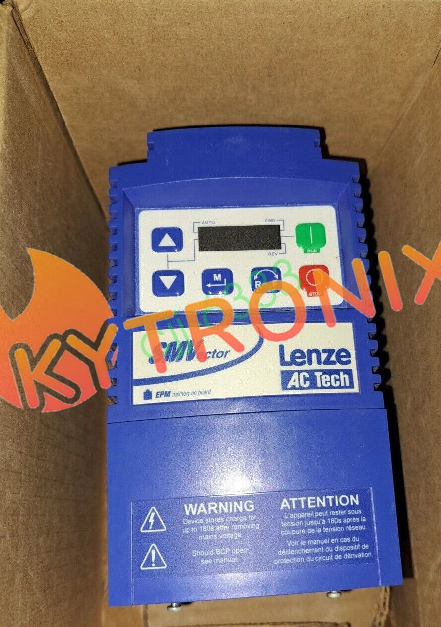 OEM Lenze AC Tech Frequency Inverter ESV402N04TXB XX1H43 4.0KW 5HP