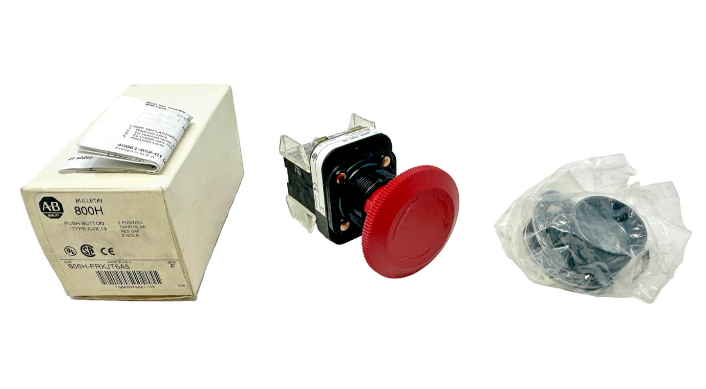 new Allen Bradley 800H-FRXJT6A5 Pushbutton - ALLEN BRADLEY