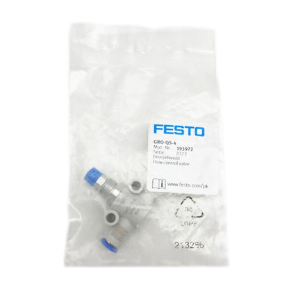 new 1 PCS FESTO GRO-QS-4 193972 throttle valve - FESTO