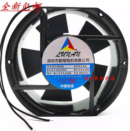 1PCS AF2155HBL 17251 AC220V 0.22A Axial Cooling Fan