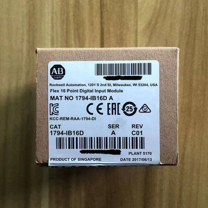 Allen Bradley 1794-IB16D New Factory Sealed AB 1794 IB16D SER A SHIP US - ALLEN BRADLEY