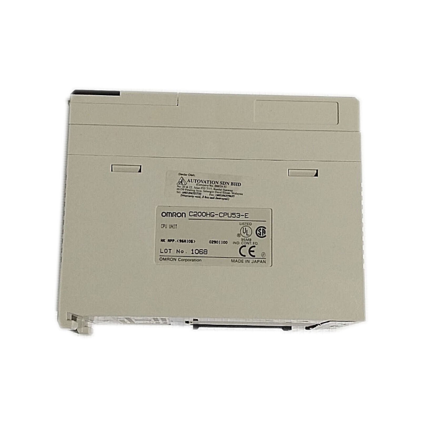 Omron C200 Series CPU Temperature Switch - OMRON
