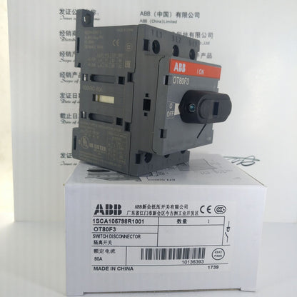 1PC 1SCA105798R1001 3P 80A ABB OT80F3 Ship - ABB