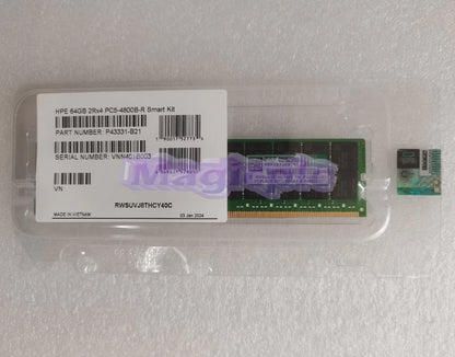 P43331-B21 P43333-0A1 OEM 64GB 2Rx4 DDR5 PC5-4800 EC8 RDIMM Gen11 Server Memory~