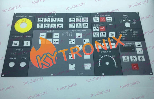 Operating Membrane Overlay E54131 for Mori Seiki CNC machine NH4000 / NH6300