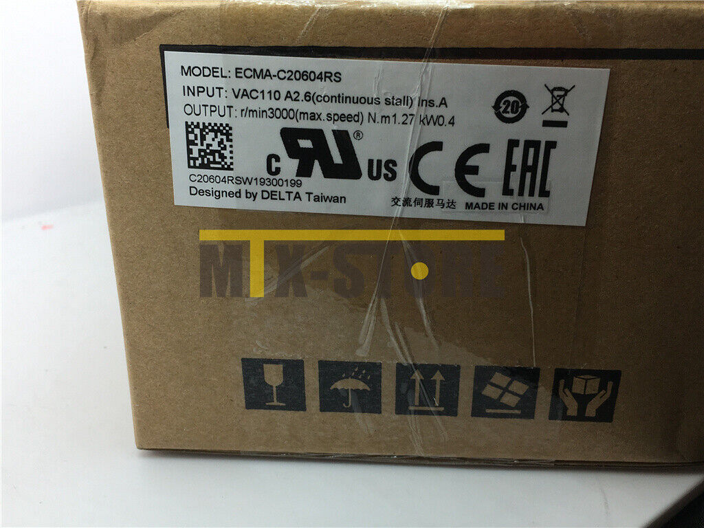 new 1pcs Delta AC Servo Motor ECMA-C20604RS