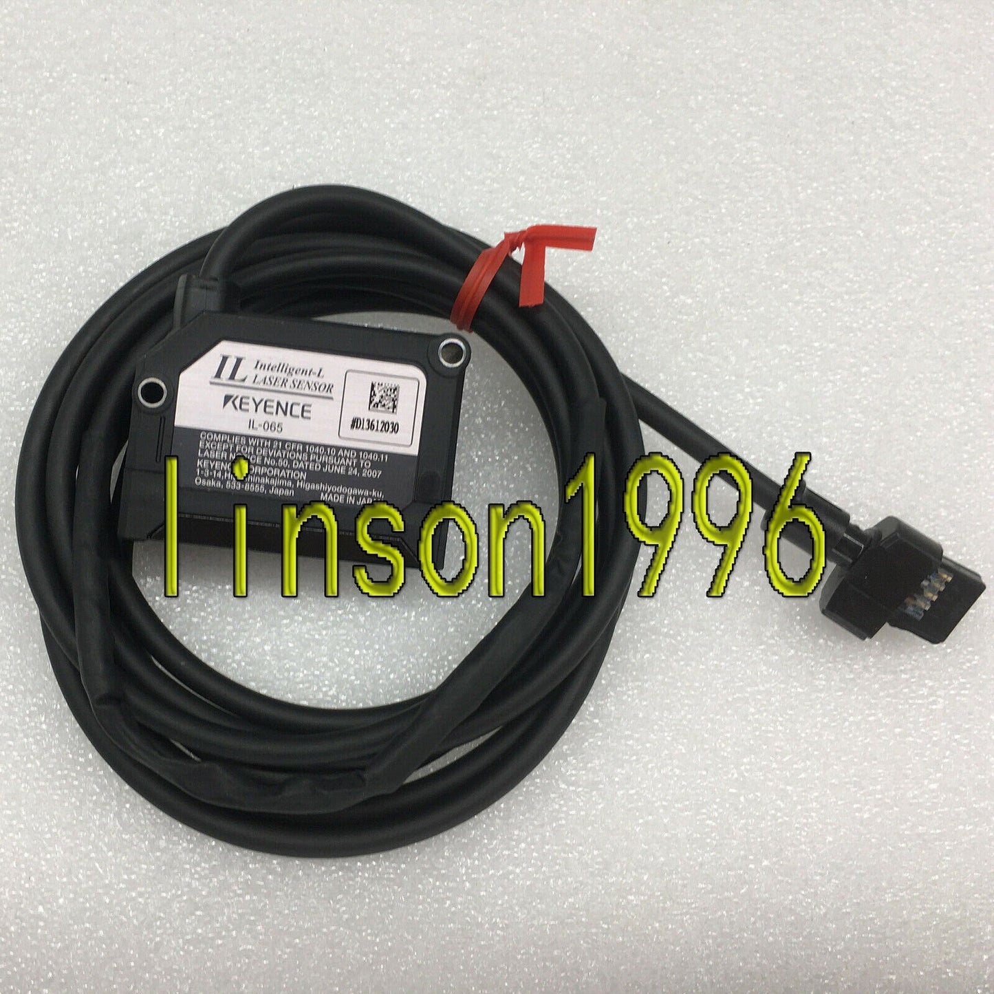 used Keyence IL-065 laser sensor, tested in good condition - KEYENCE