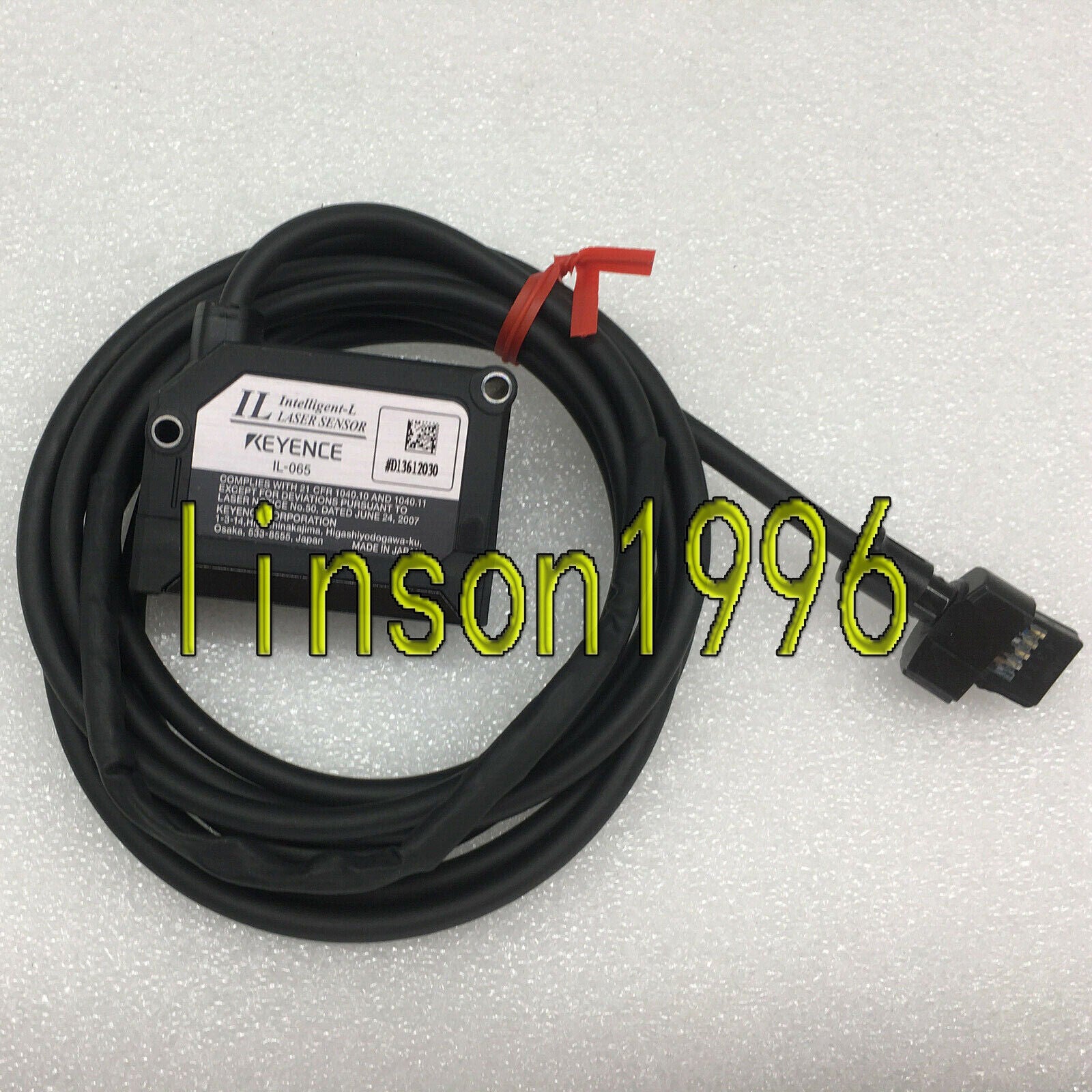 used Keyence IL-065 laser sensor, tested in good condition - KEYENCE