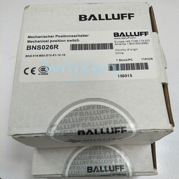 new 1PC Balluff BNS 819-B02-D12-61-12-10 Limit Switch ping - BALLUFF