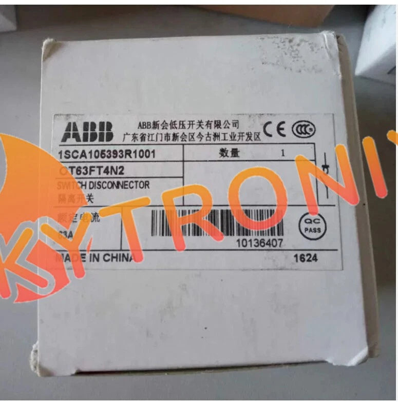 one ABB OT63FT4N2 Disconnect Switch Free shipping