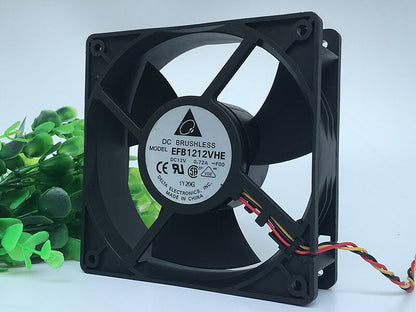 1pcs Delta EFB1212VHE 12038 12V 0.72A 12CM computer chassis fan