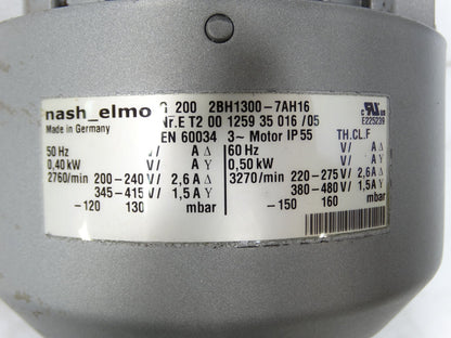 2BH1300-7AH16 BLOWER | 1300 CFM Dual Speed BLOWER - GARDNER DENVER