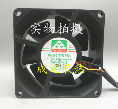 1pcs MGT8012YB-R38 12V 1.80A 3-wire large air volume cooling fan