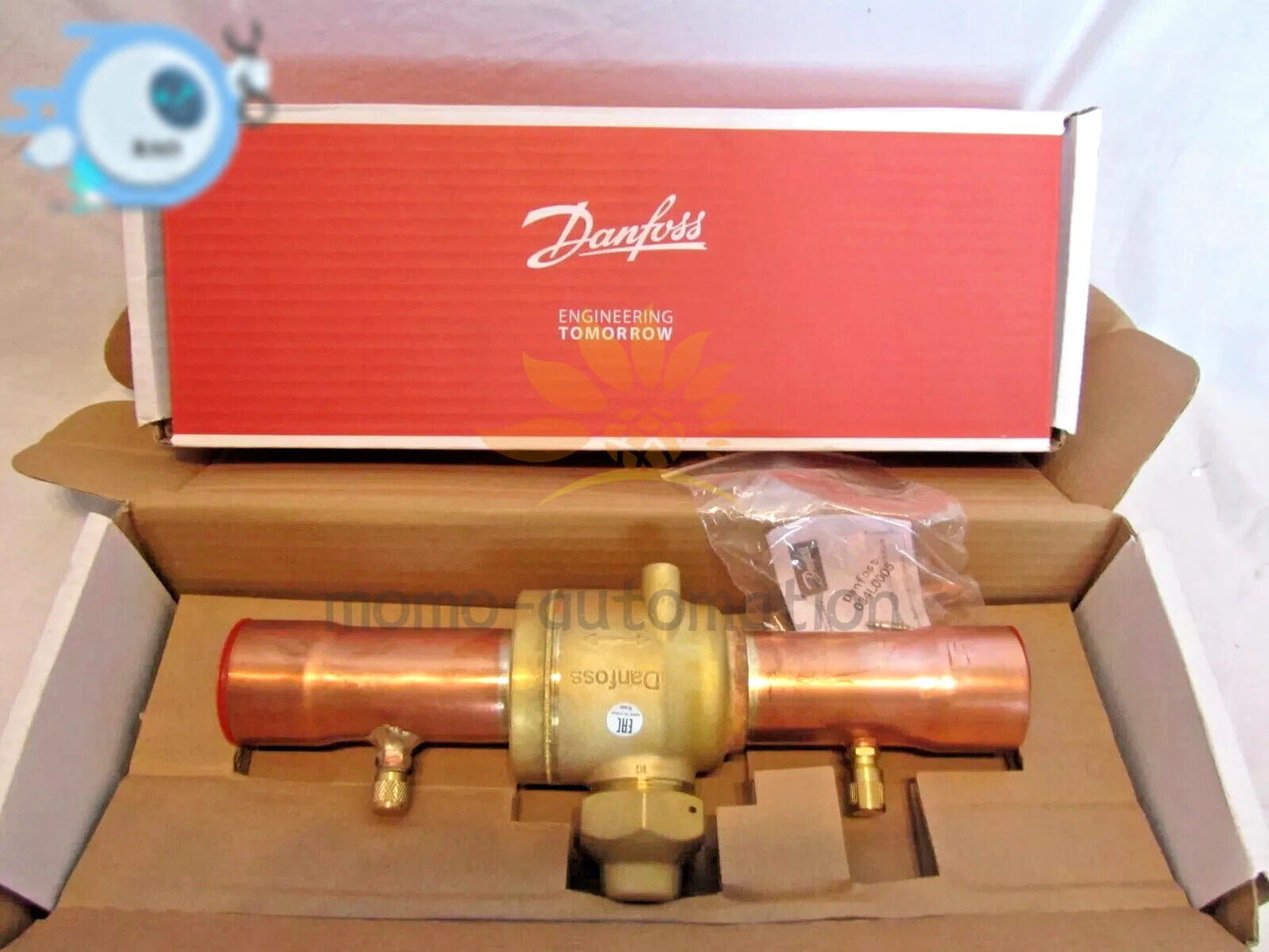 1PC- Danfoss 009L7058 Shut-off ball valve, GBC 42s,ODF, Inlet size 1 5/8in- ~