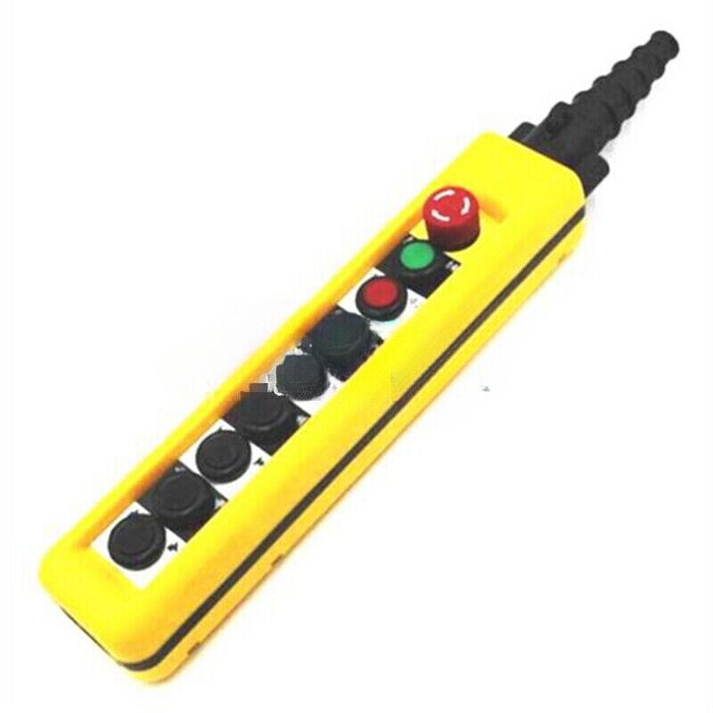 1PCS For XAC-A8813 Pendant Control Stations Crane 8 Pushbutton Switch