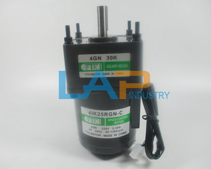 new 25W 220V 0.25A motor 4IK25RGN-C speed regulating motor 4GN 30K - OMRON