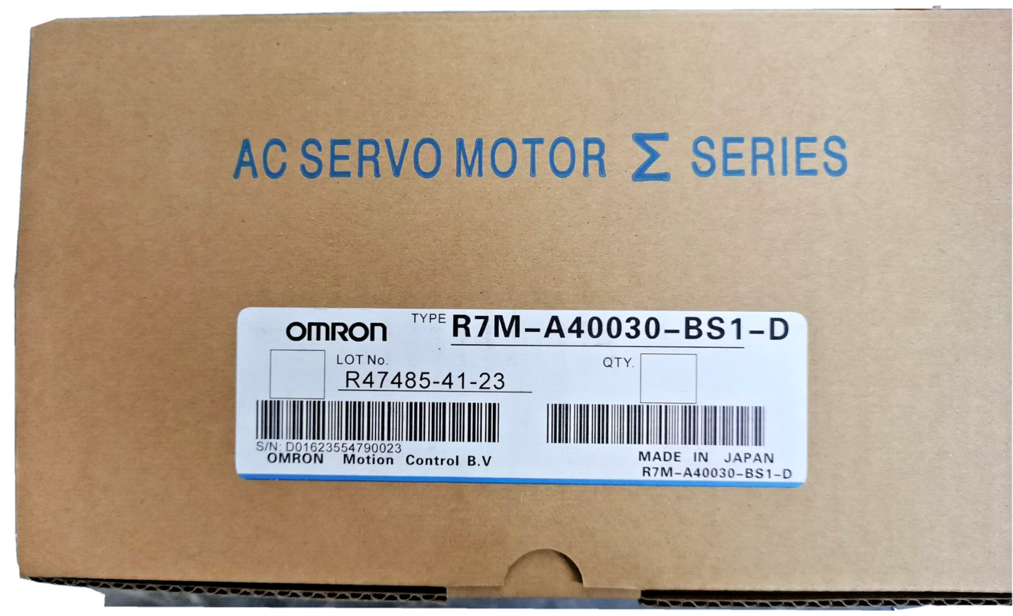 Omron R7M-A40030-BS1-D Servo Motor In Box – High Precision Automation Solution - OMRON
