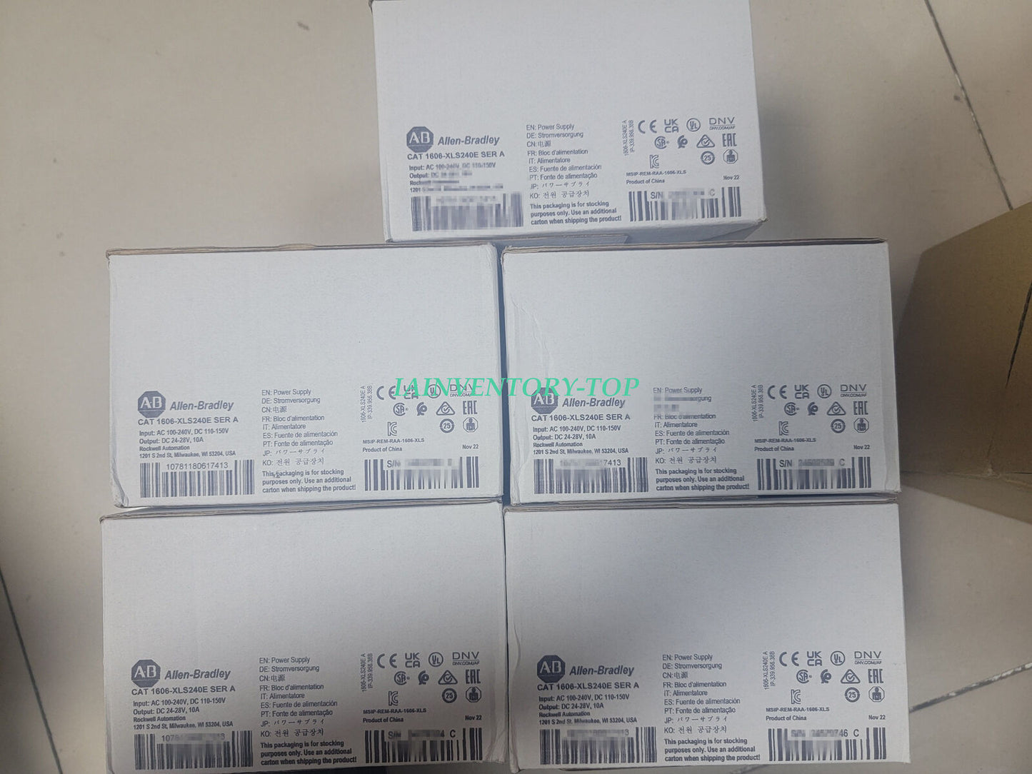 Allen-Bradley Power Supply 1606-XLS240E Next Day Air Fast Ship - ALLEN-BRADLEY