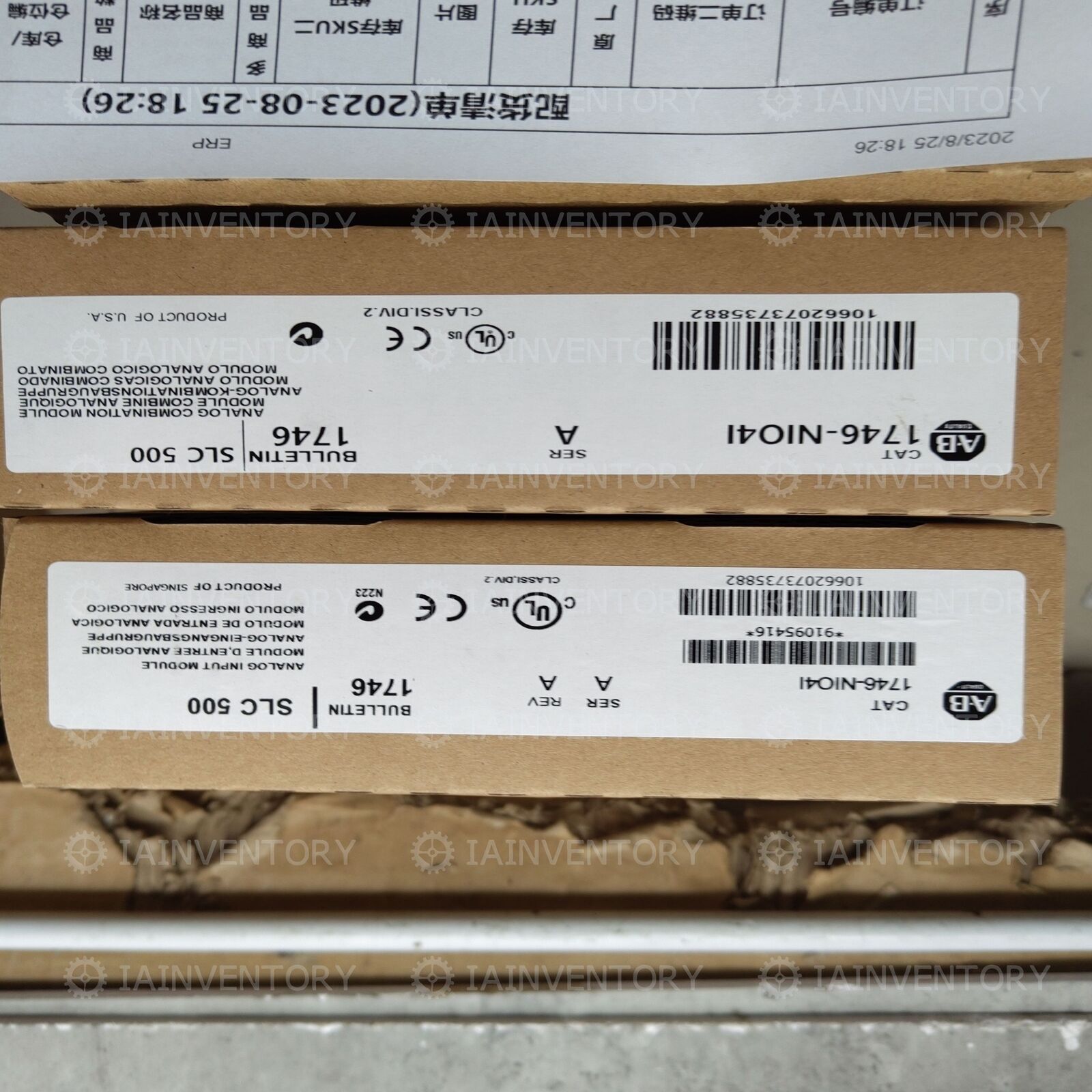 Allen Bradley Module 1746-NO4I - High-Performance Industrial Control Module with 4I Input/Output Expansion - ALLEN BRADLEY
