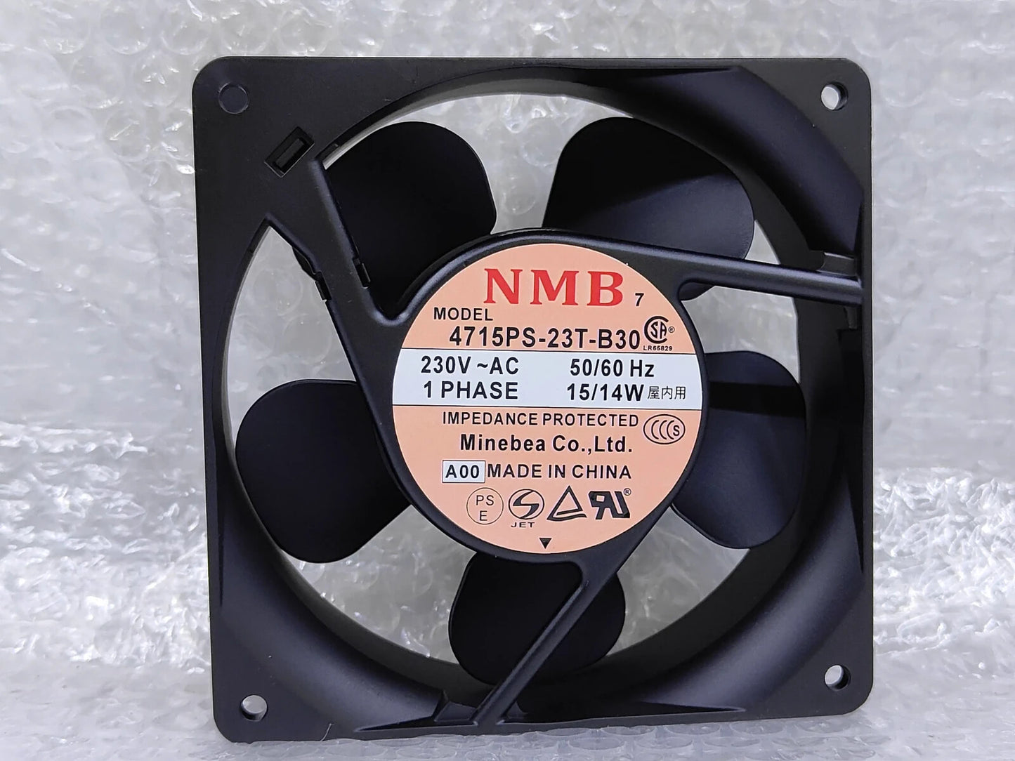 NMB 4715PS-23T-B30 -A00 12038 230V 15/14W 12CM Cooling Fan
