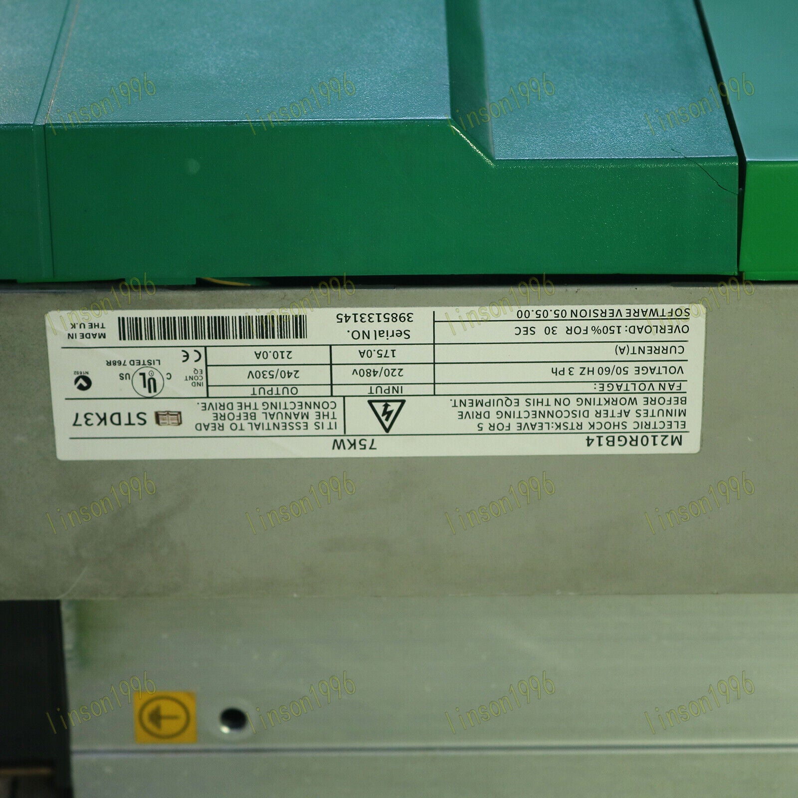 used One  EMERSON CT M210RGB14 75KW 210A Fast EMERSON