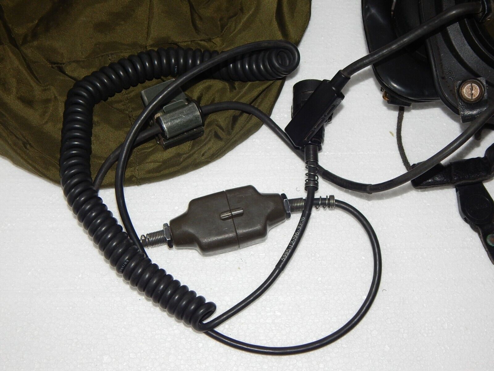 Used TELEMIT Radio Set Headphones Tank Tank Driver - KOEED