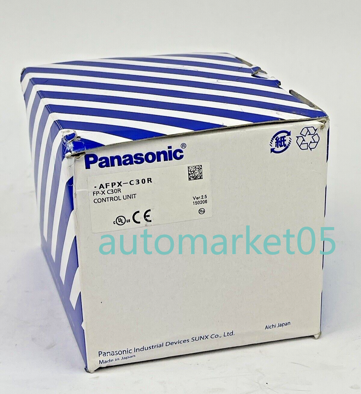 new PANASONIC- AFPX-C30R -CONTROL UNIT FP-X C30R AFPX-COM5 -COMMUNICATION CASSETTE