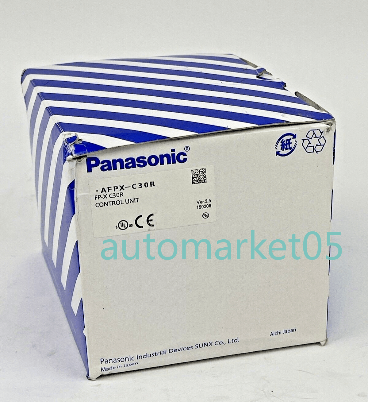 new PANASONIC- AFPX-C30R -CONTROL UNIT FP-X C30R AFPX-COM5 -COMMUNICATION CASSETTE - PANASO