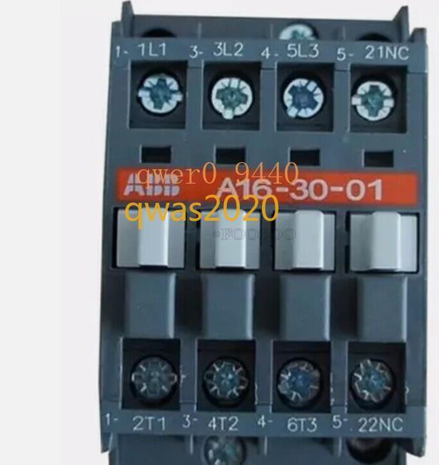 new 1Pc  ABB Contactor A16-30-01 AC24V