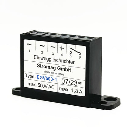 1X EGV500-1 500VAC 1,8A brake Rectifier EGV 500-1 Einweggleichrichter