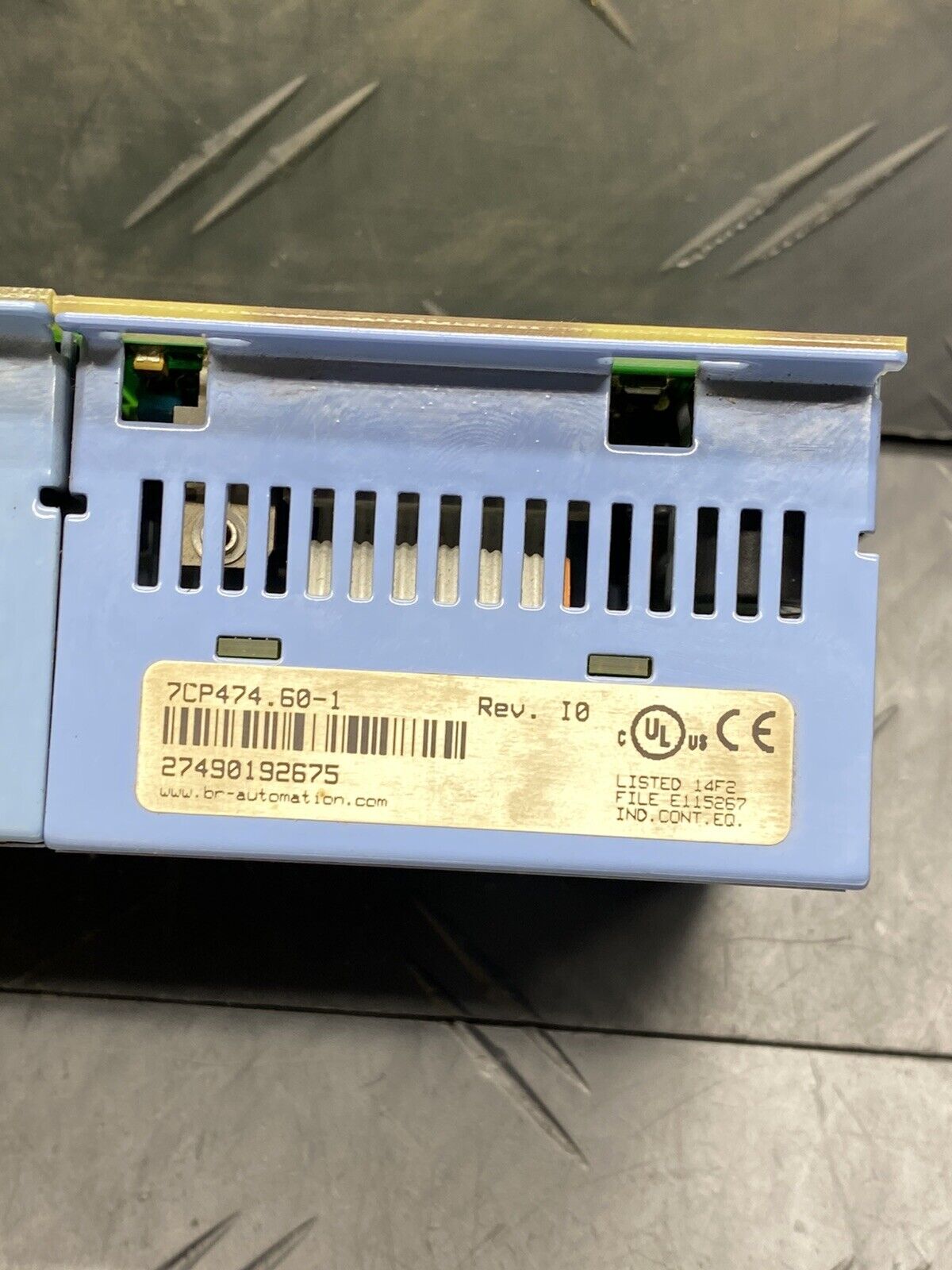 used B&R 7CP474.60-1 Central Processor Interface - Removed in Working Condition - B&R
