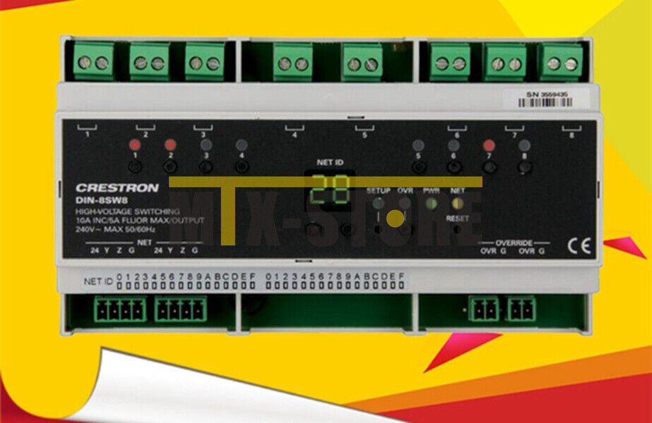 new 1pcs ones Crestron DIN-8SW8 relay Module - CRESTRON