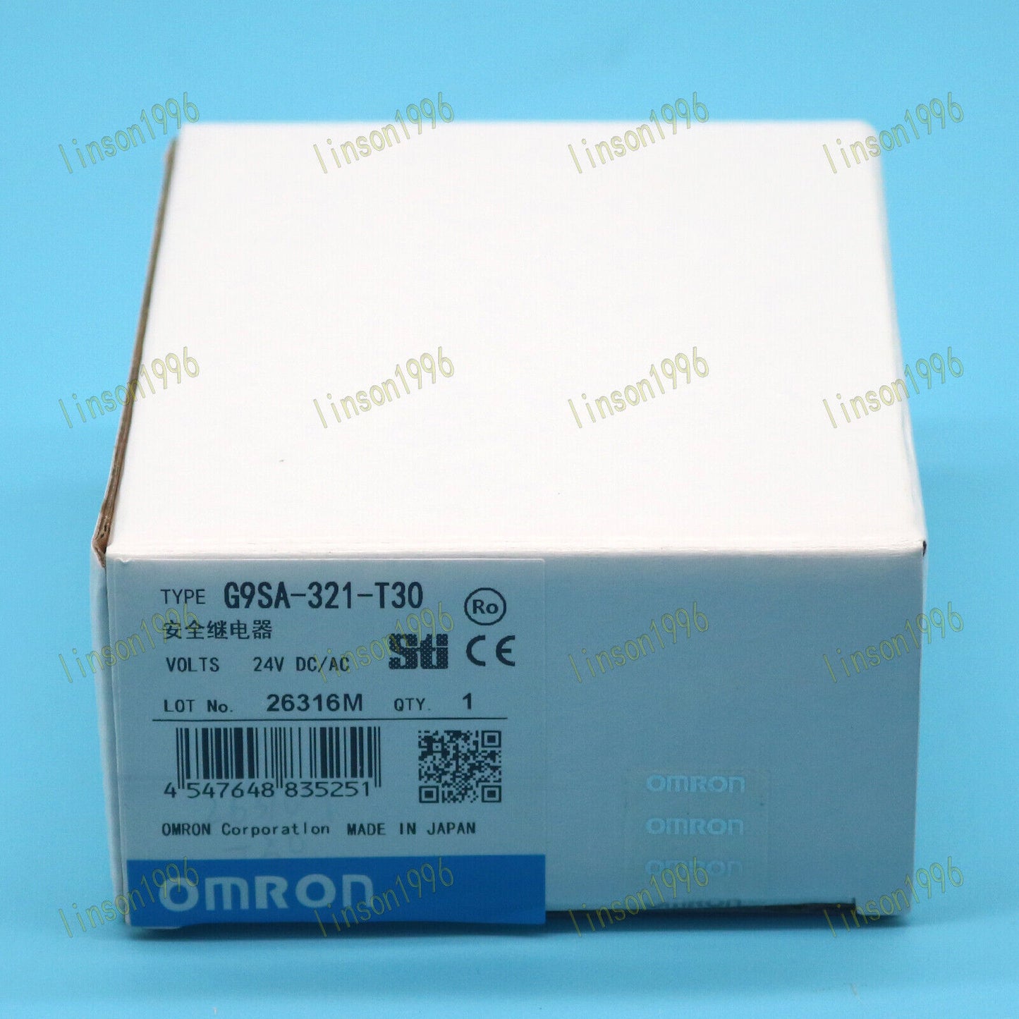 Omron Relay G9SA-321-T30 24V DC/AC - OMRON