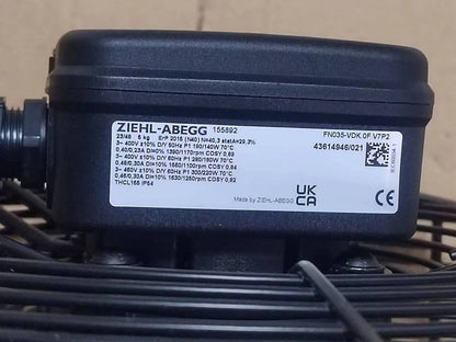 new axial fan FN035-VDK.0F.V7P2 ZIEHL-ABEGG industrial fan - ZIEHL-ABEGG