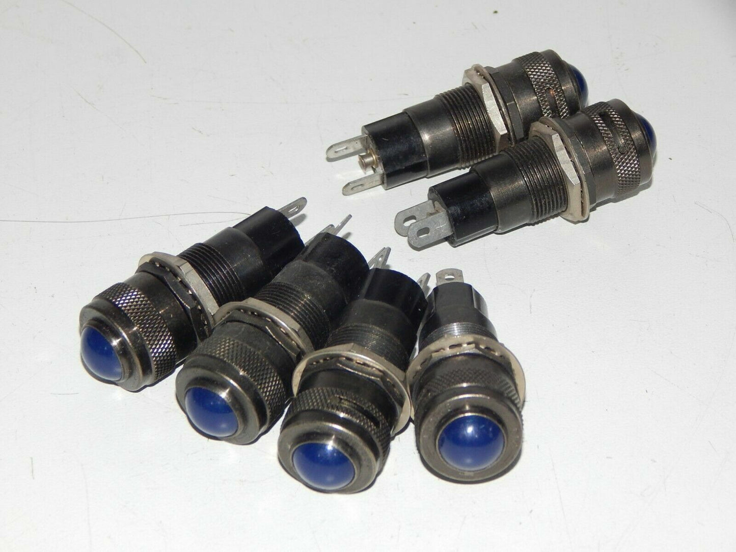 Used Airplane Light Indicator Military Aircraft Light Indicator BLUE DIALCO NY USA - DIALCO