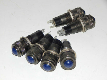 Used Airplane Light Indicator Military Aircraft Light Indicator BLUE DIALCO NY USA - DIALCO