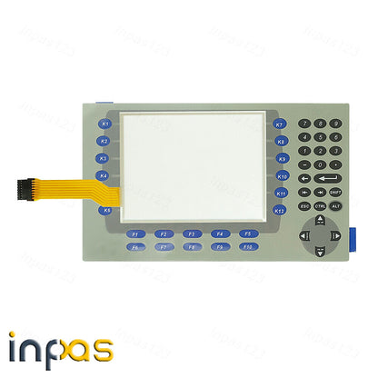 new For 2711P-B7C15A6 2711P-B7C15A7 Touch screen glass + Membrane keypad