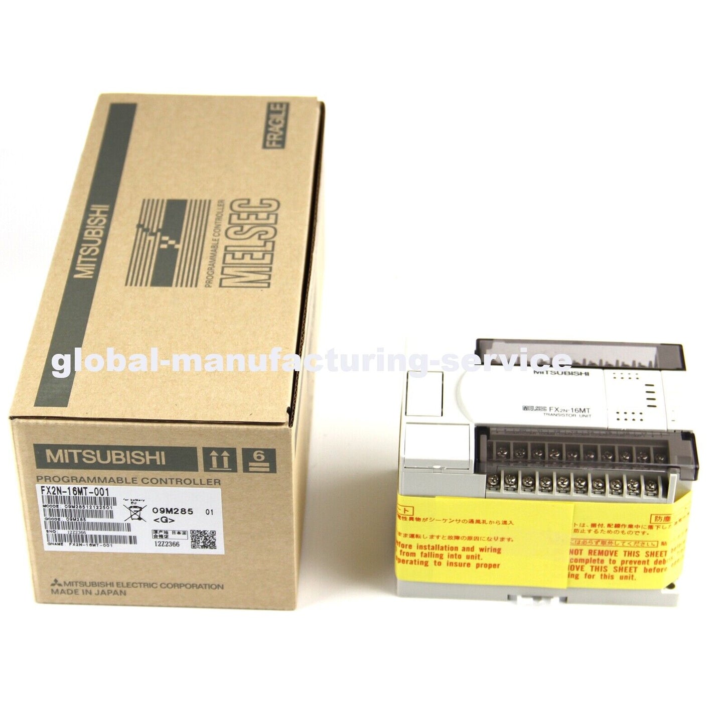 MITSUBISHI FX2N16MT001 TRANSISTOR UNIT PLC MODULE - MITSUBISHI