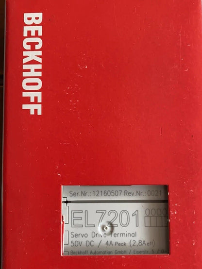 new Beckhoff EL7201 PLC Module EL7201 - BECKHOFF