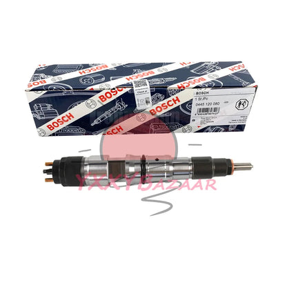6X Diesel Fuel Injector for Daewoo Doosan DL06 Engine 65.10401-7004A 0445120080